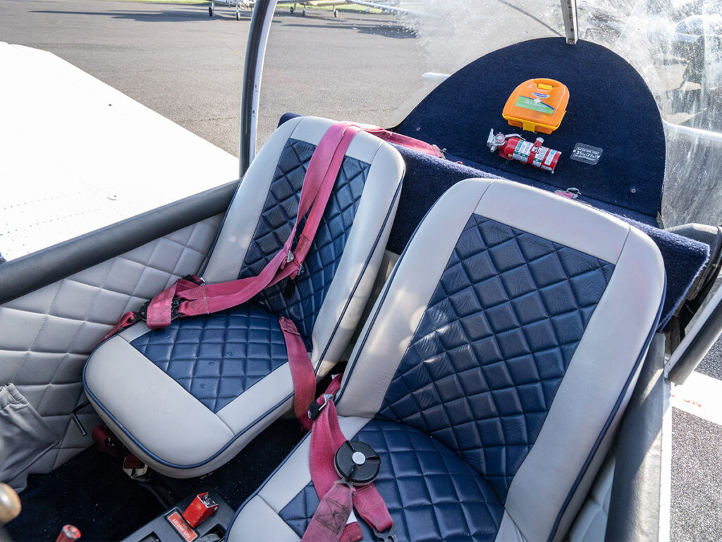 G-BLWY Refurbishment Interior