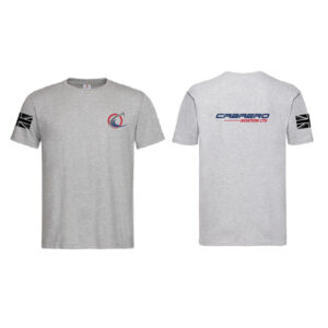 Cabaero Grey Round Neck T Shirt