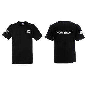 Cabaero Black Round Neck T-Shirt