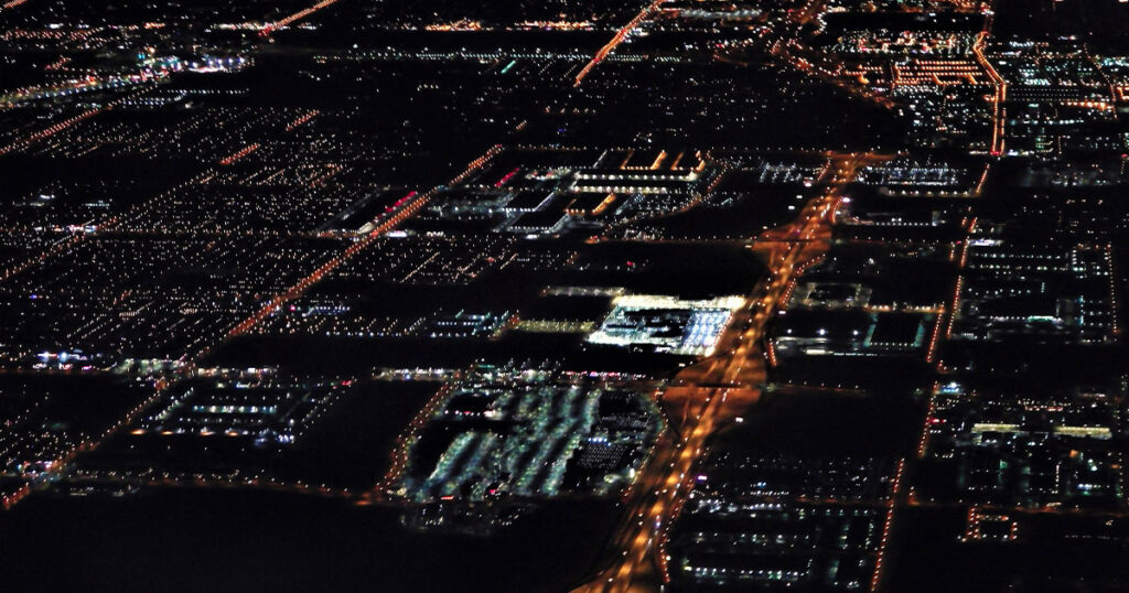 Cityscape at night