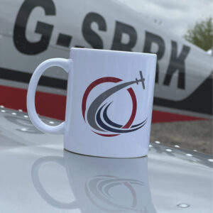 Cabaero White Logo Mug