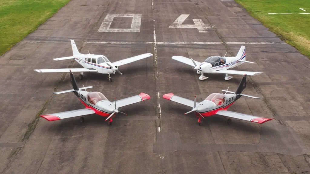 Cabaero Aviation fleet available for aircraft hire at Sywell Aerodrome