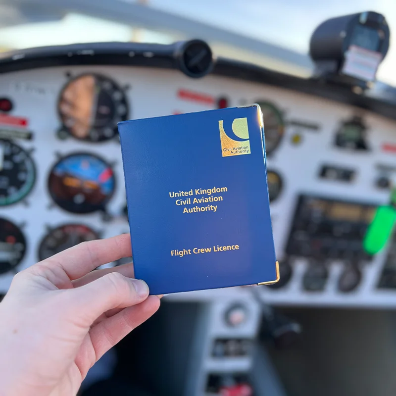 civil aviation authority flight crew licence wallet