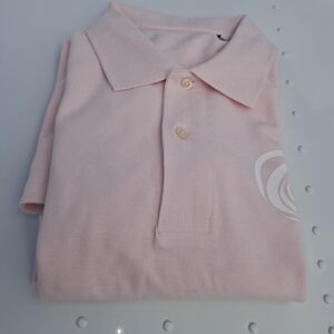 Cabaero Light Pink Polo Neck T Shirt
